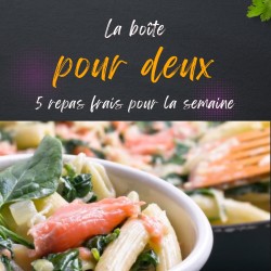 a. Boîte pour deux - 5 repas frais pour la semaine (17 au 22 mars)