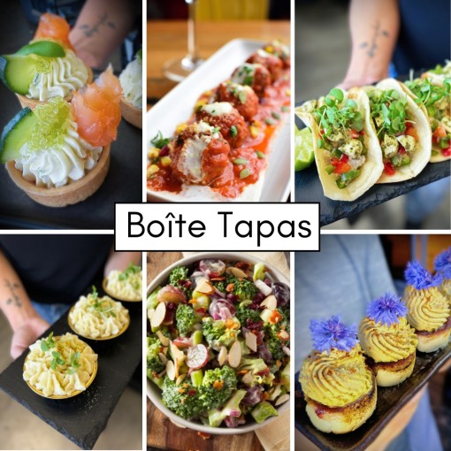 a. a. Boîte tapas des fêtes