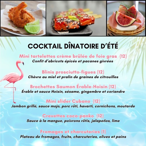 A. Cocktail dînatoire d'été