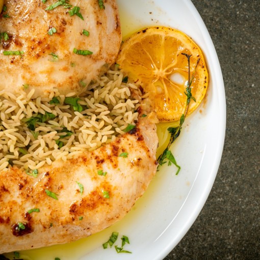 a1. menu de la semaine - Poitrine de Poulet au citron