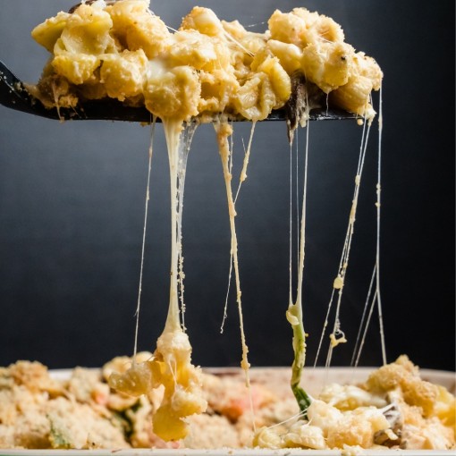 a3. Menu de semaine - Mac n cheese fromage et salade du chef