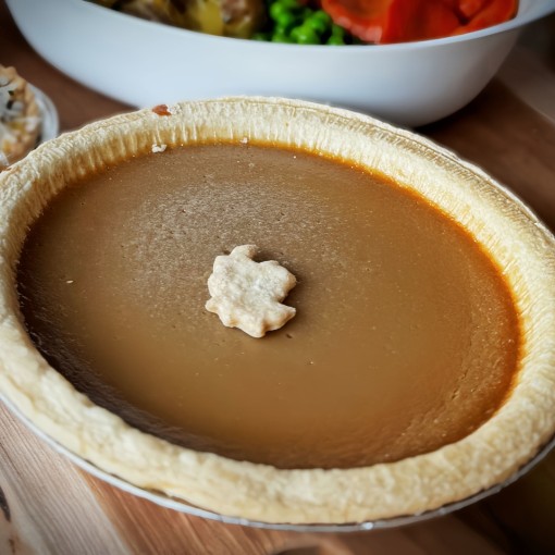 F. Dessert: Tarte au sucre d'érable (congelé)