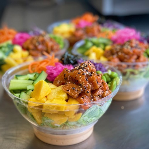 B. Bol poké (min de 4 par commande)