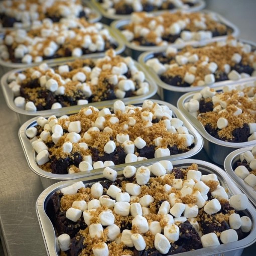 f. dessert: Brownie S'mores (congelé)