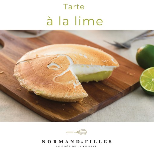 F. Dessert: Tarte à la lime