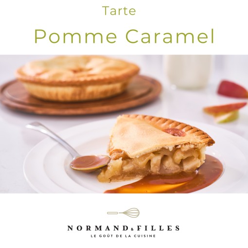 Dessert: Tarte Pomme Caramel